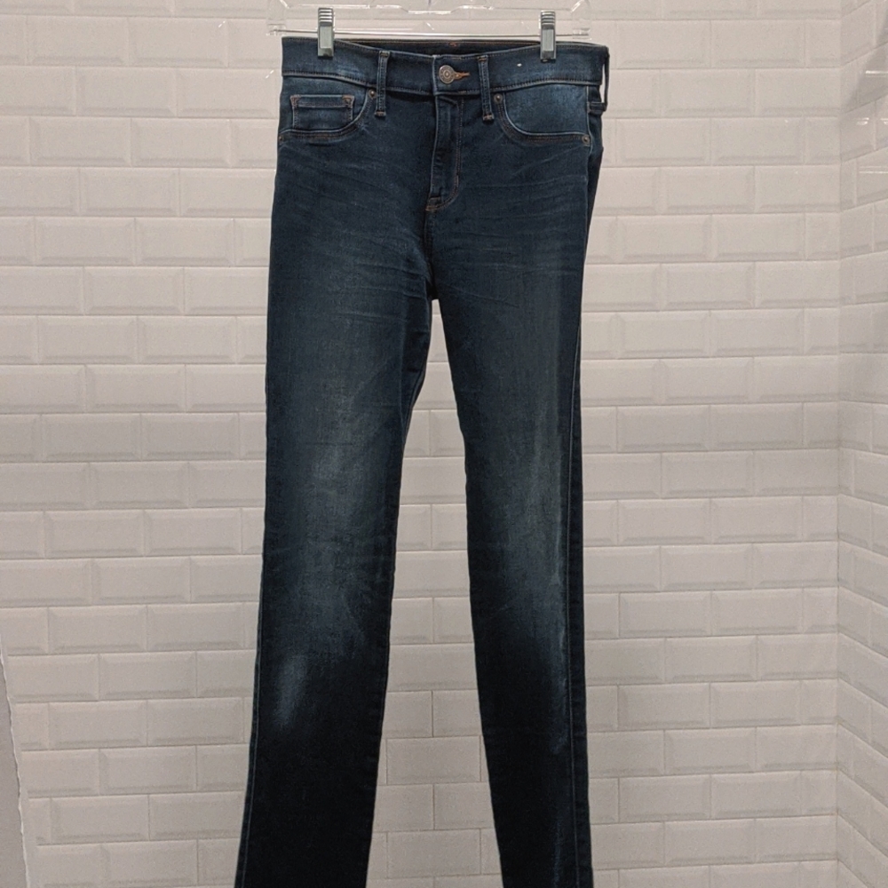 Express Skyscraper Mid Rise Jeans Size 0 Long